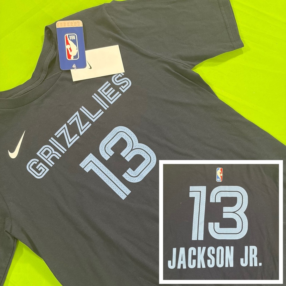 Memphis Grizzlies Nike Jaren Jackson Jr #13 Jersey Tee Youth L 14/16 T-Shirt NWT